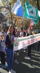 Участие студентов колледжа во  Всероссийском дне бега " Кросс нации"