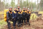 Студенты-спасатели помогают тушить лесные пожары в Иркутской области