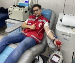 Накануне Всемирного дня донора студенты Свердловского медколледжа и активисты Красного Креста сдали кровь