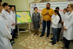 Интерактивную карту города для слепых установили в Свердловском медколледже   