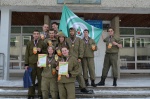 Студенты СОМК приняли участие в военно-спортивной игре "Зарница"