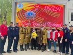 Волонтеры поздравили ветеранов с Днем Победы